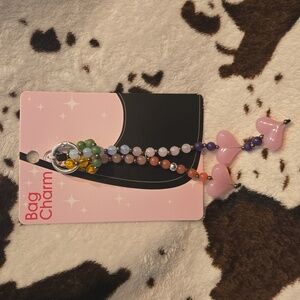 Natural Stones Bag Charm
